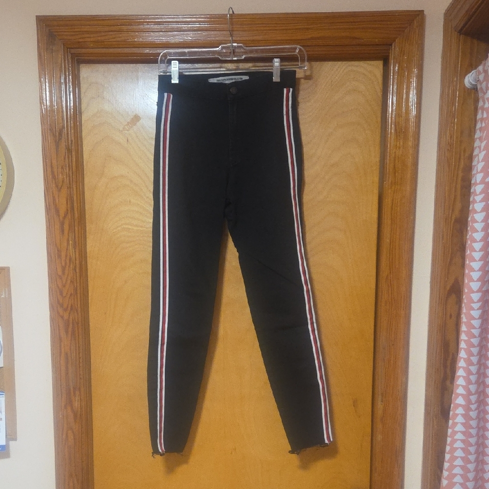 Zara Trafaluc Black Denim Jeans Size 6